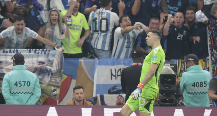 La reacción de Emiliano ‘Dibu’ Martínez