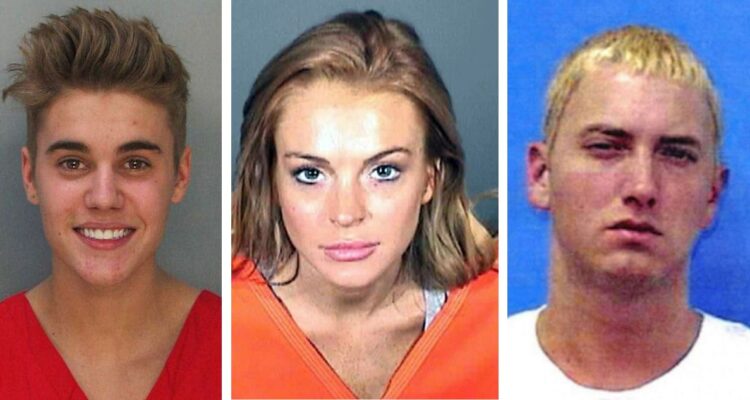 Las mejores fotos policiales de famosos arrestados