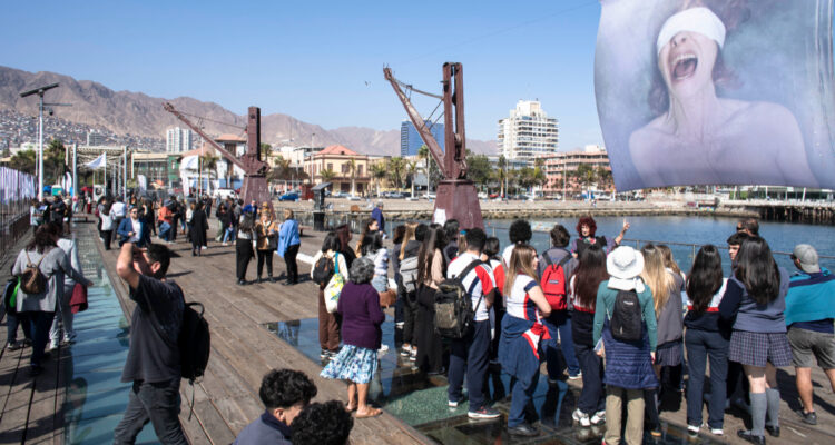 Inauguran exposición de arte contemporáneo Golpe