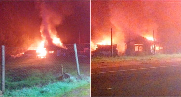 muere adulto mayor incendio vivineda laja