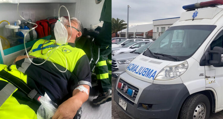 intoxicacion ambulancia san pedro de la paz