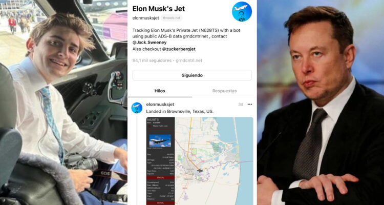 Jack Sweeney el joven hacker expulsado de Twitter por rastrear el avión de Elon Musk, arrivó a Threads