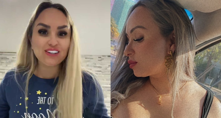 Karencita Frías resulta quemada