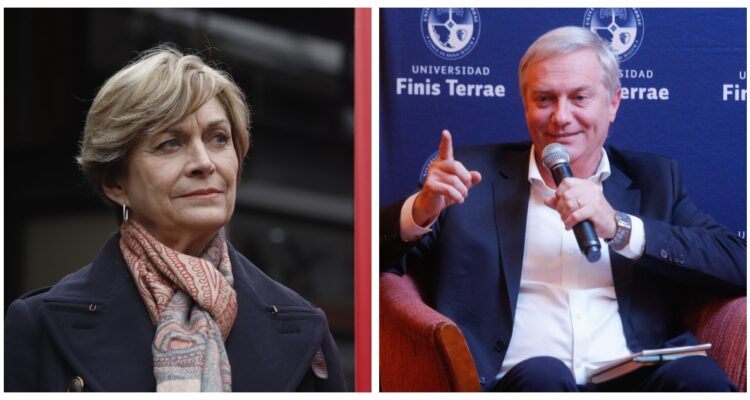 Evelyn Matthei y José Antonio Kast.