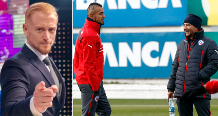 Martín Liberman apunta contra Arturo Vidal por sus fuertes dichos contra Jorge Sampaoli.