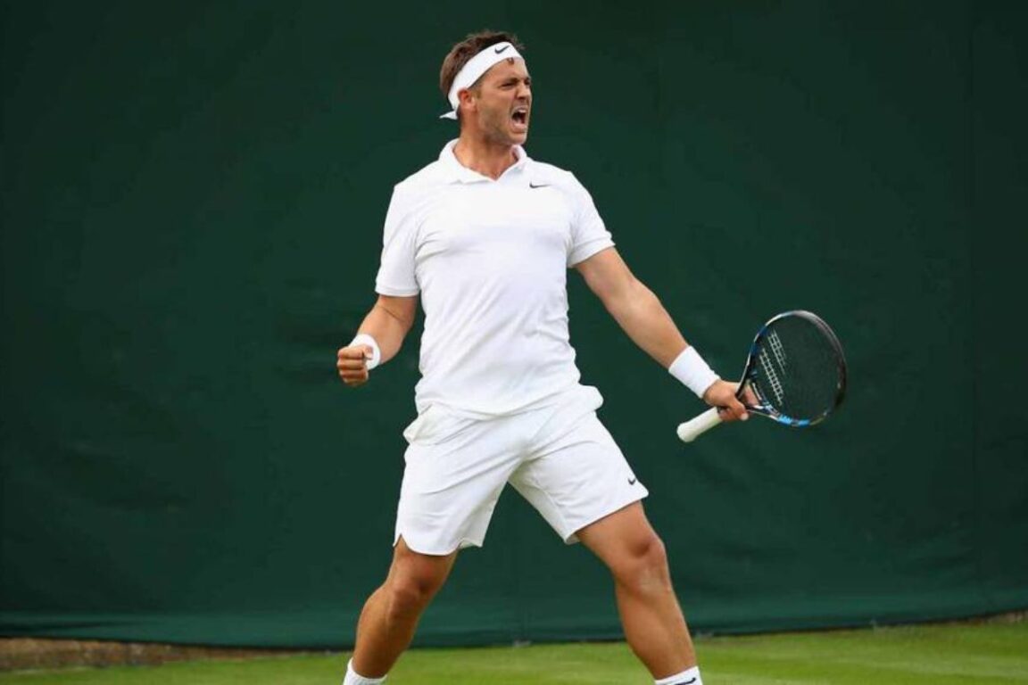 Marcus Willis durante Wimbledon 2016.