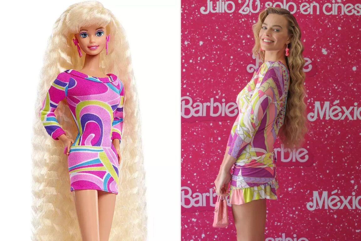 Margot Robbie y sus homenajes a Barbie  