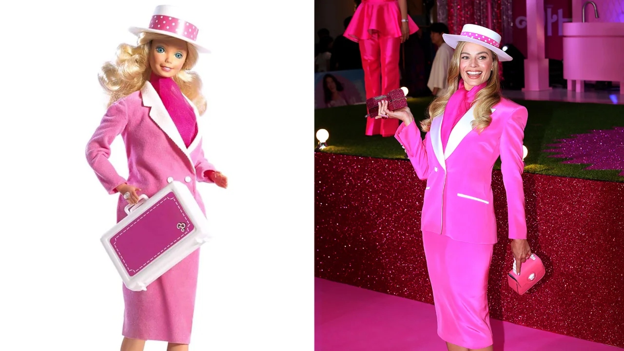 Margot Robbie y sus homenajes a Barbie  