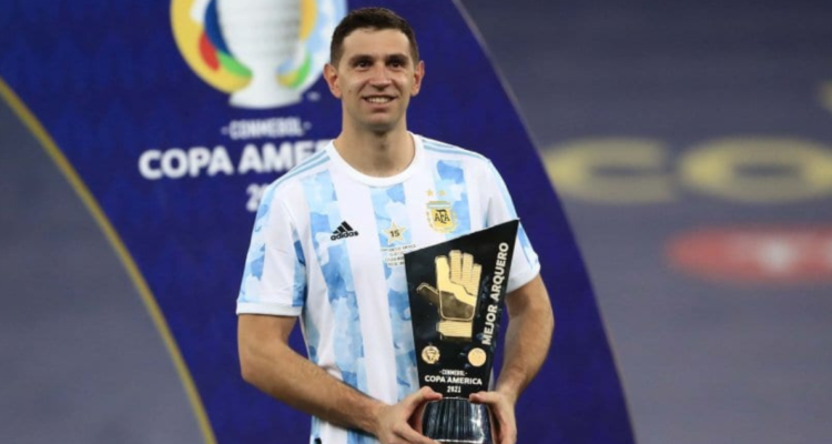 Emiliano Martínez anhela conseguir la próxima Copa América.