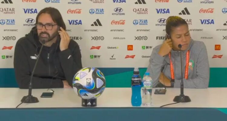 Marruecos sufrió despreciable pregunta en conferencia de prensa en Mundial Femenino.