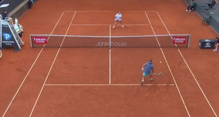 Musetti y su puntazo en el ATP de Hamburgo