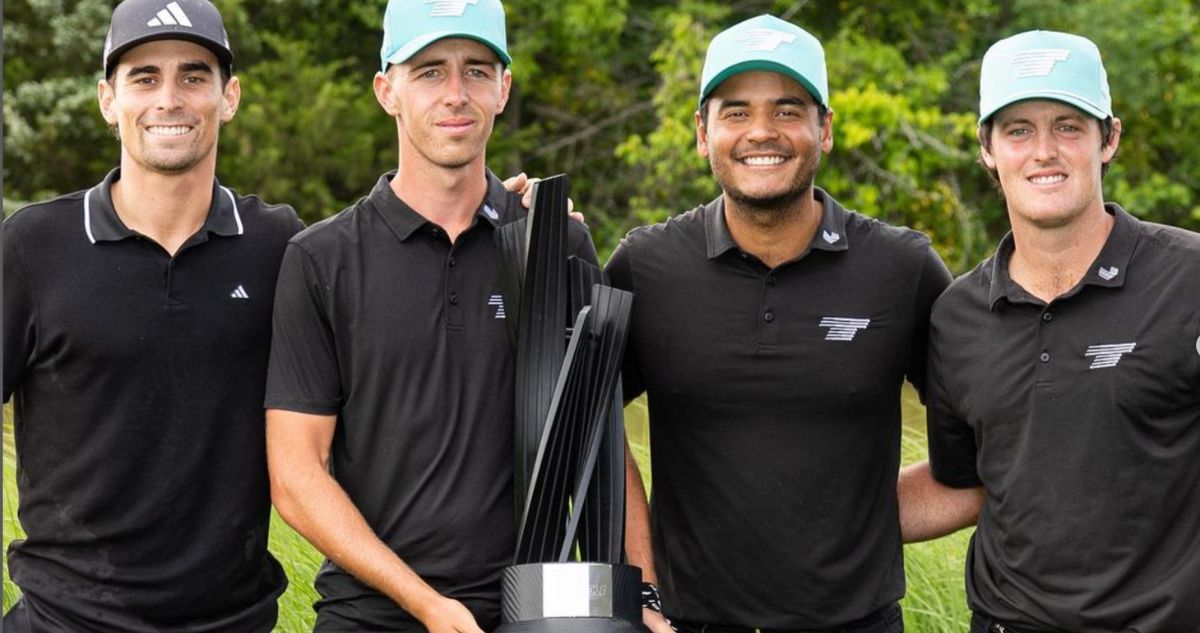 Niemann y Pereira festejan en LIV Golf: equipo de chilenos ganan en Andalucía el tercer título del año
