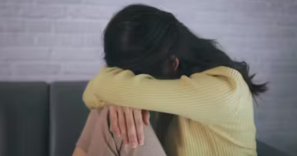 niña llorando