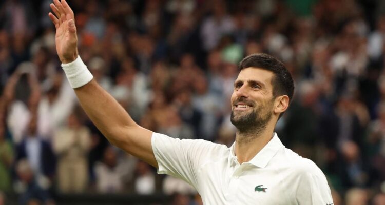 Novak Djokovic a paso firme en Wimbledon: clasificó otra vez a la final