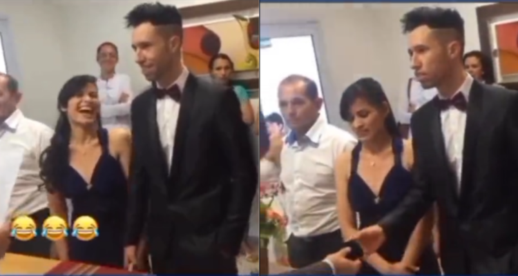Novia hace broma y enoja a juez