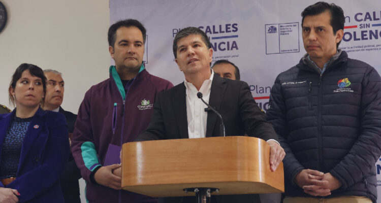 Dos comunas de la región Metropolitana se suman al Plan Calles Sin Violencia del gobierno