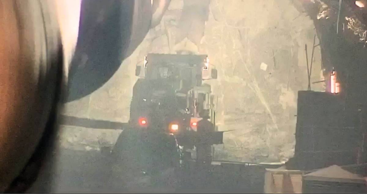 Video muestra el momento exacto del derrumbe que mantuvo un trabajador aislado en División El Teniente