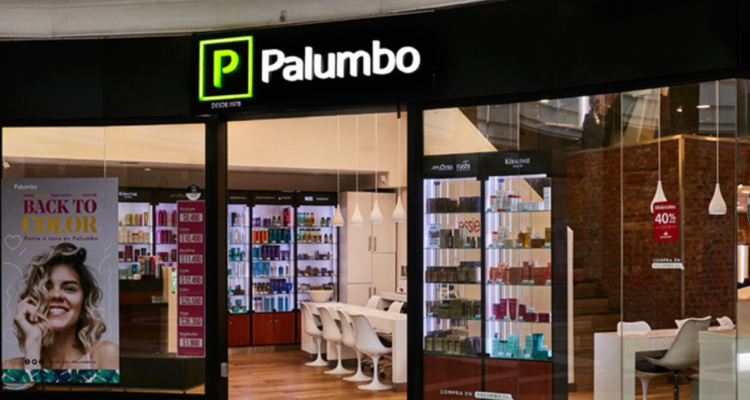 Fachada tienda Palumbo