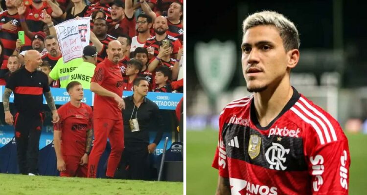 Escándalo en Flamengo tras agresión del PF de Jorge Sampaoli a Pedro.