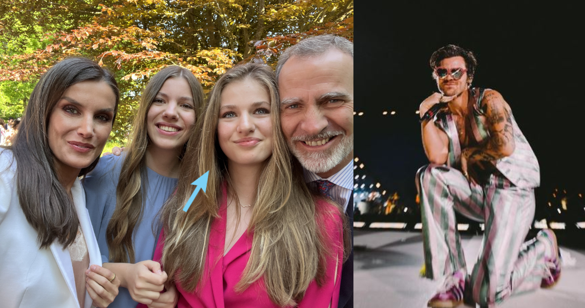 FAMILIA REAL ESPAÑOLA Y HARRY STYLES