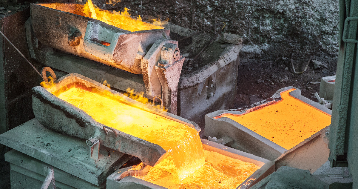 Mineral fundido en la ex Fundición Ventanas (2019)