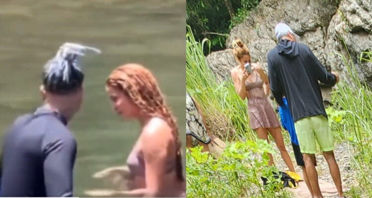 Shakira y Rauw Alejandro supuestamente juntos en Puerto Rico.