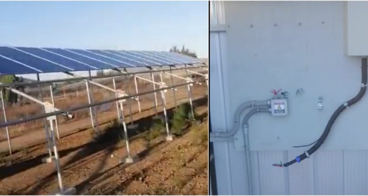 Robo de paneles solares a pequeños agricultores