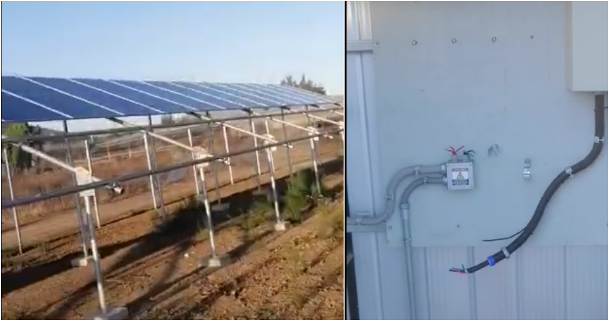 Robo de paneles solares a pequeños agricultores