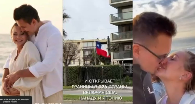 Rusos quieren tener bebé en Chile