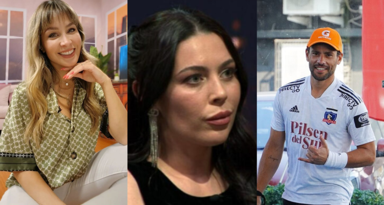 Sabrina Sosa (izquierda), Daniela Aránguiz (centro) y Claudio Valdivia (derecha)