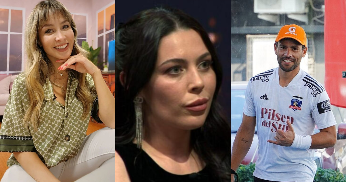 Sabrina Sosa (izquierda), Daniela Aránguiz (centro) y Claudio Valdivia (derecha)