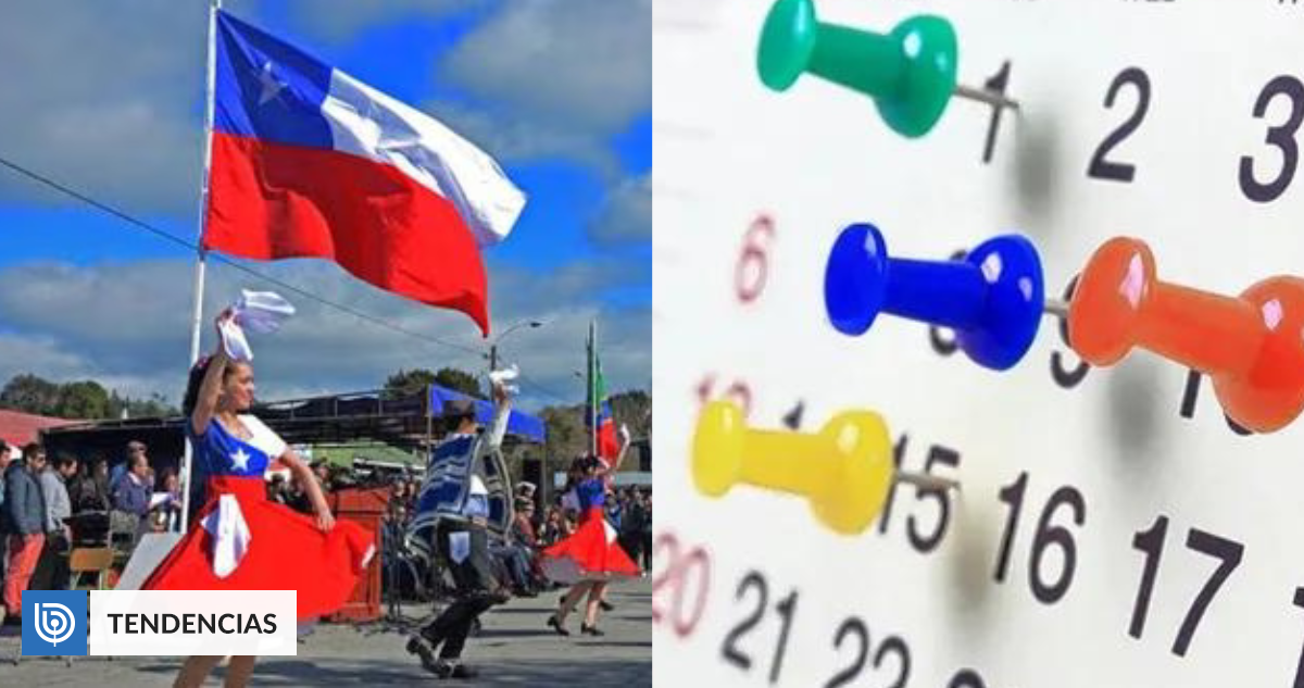 Feriados en Chile ¿Cuándo es el próximo fin de semana largo y cuántos ...