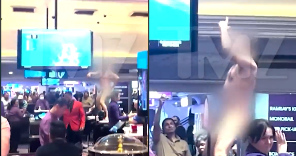 Desnudo en Las Vegas