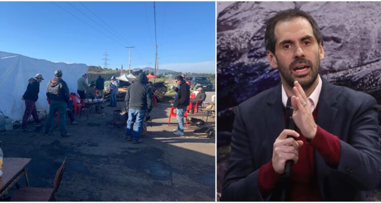 Toma de desanilizadora de Quintero ministro Grau