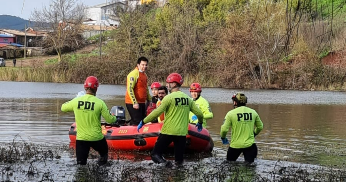Encuentran cuerpo al interior de laguna Lo Méndez en medio de diligencias por estudiante desaparecido