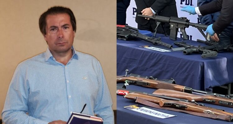 Detienen a presidente de Asociación Gremial de Armerías y Caza por tráfico de armas a delincuentes