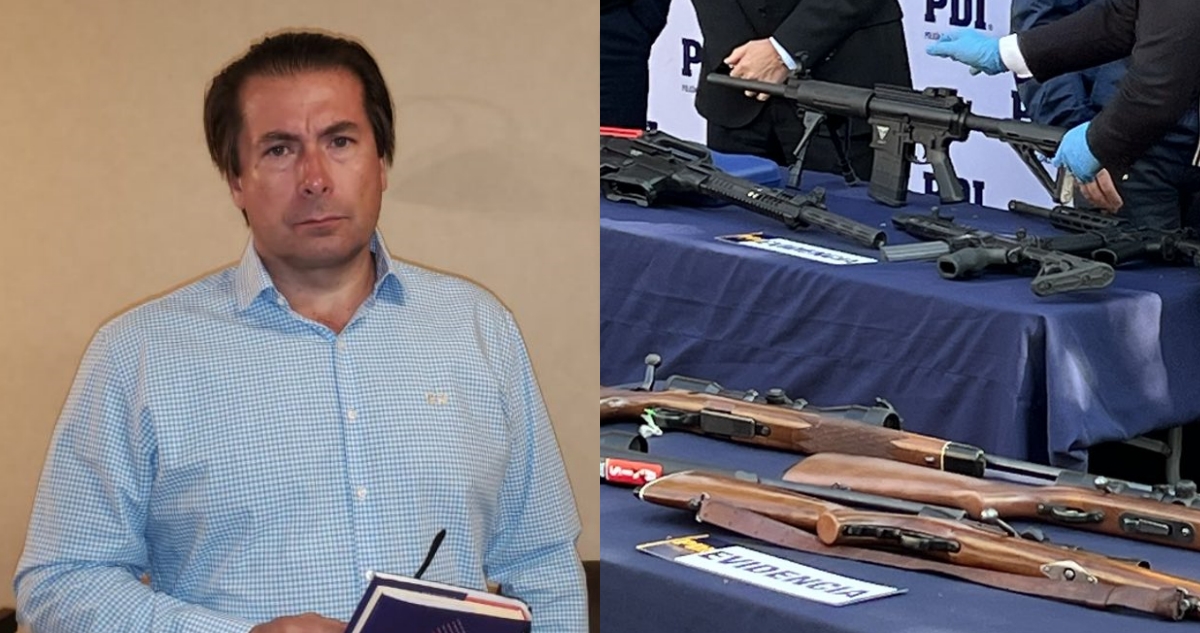 Detienen a presidente de Asociación Gremial de Armerías y Caza por tráfico de armas a delincuentes