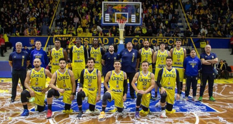 UdeC timbró su 4ta victoria sobre Colegio Los Leones y se coronó como el mejor de la LNB
