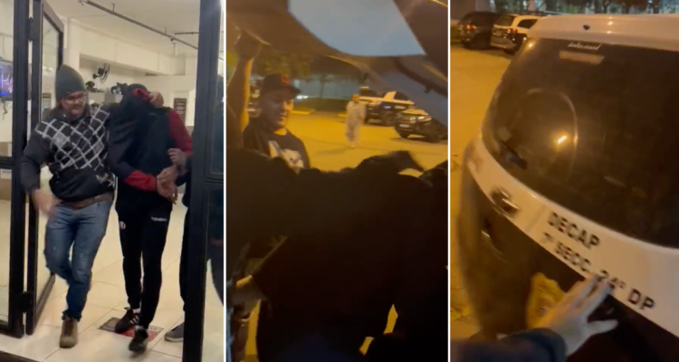 Detienen a preparador físico de Universitario por gestos racistas ante Corinthians.
