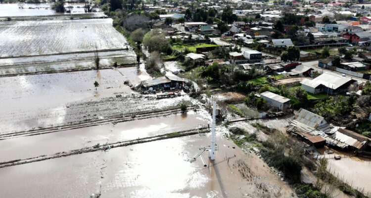 Puente Paula, en la localidad de Hualañe, Curico