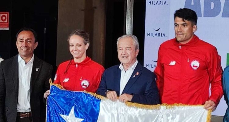 Chile revela sua abanderados para los Juegos Panamericanos de Santiago 2023.