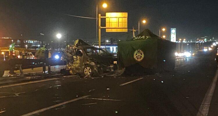 Formalizarán a conductor de bus por fatal atropello de taxista en Ruta 68: había presencia de cocaína