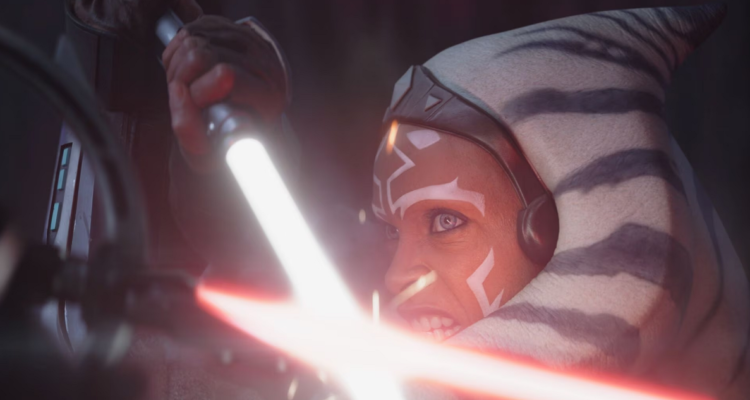 Captura del trailer de Ahsoka.