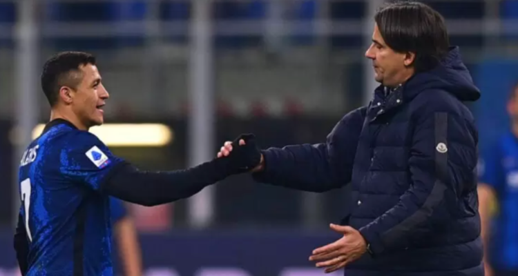 Aseguran que Inzaghi llamó a Alexis Sánchez para acordar su llegada a Inter de Milán.