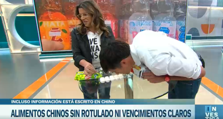 “Esto está vinagre”: alimentos chinos provocan asco en animadores del matinal de CHV