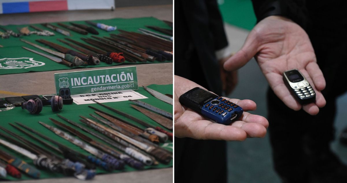 754 armas y 285 celulares: detalles del allanamiento simultáneo de Gendarmería en 26 cárceles del país