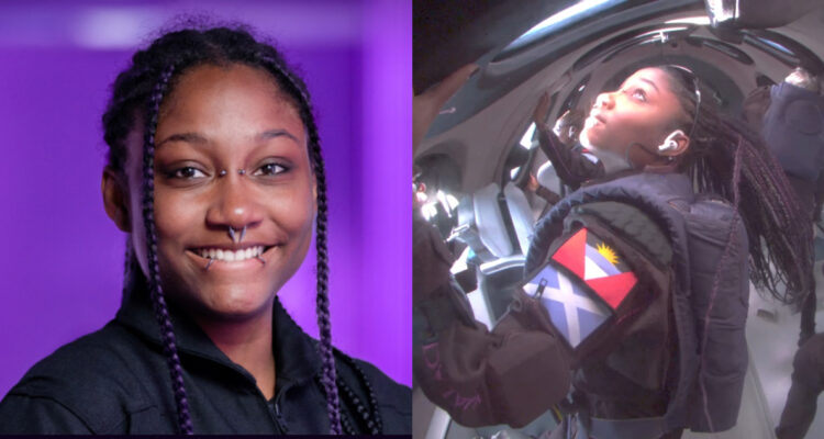 Anastatia Mayers, la mujer más joven que viajó al espacio con sólo 18 años: “Me siento muy honrada”