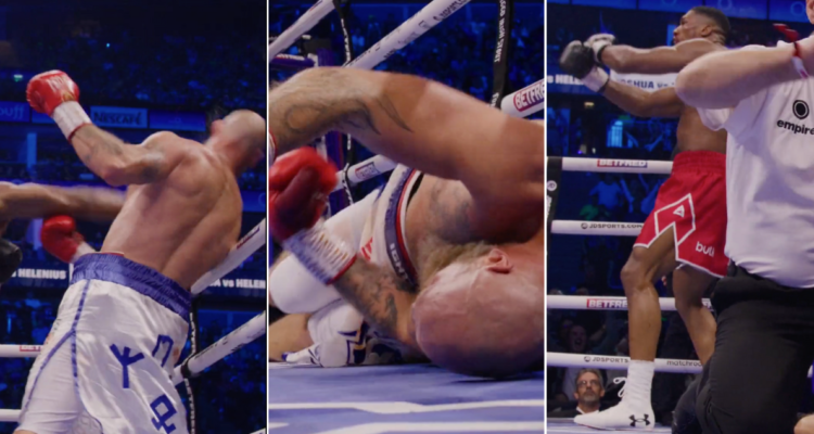 Anthony Joshua es abucheado tras brillante Knockout.