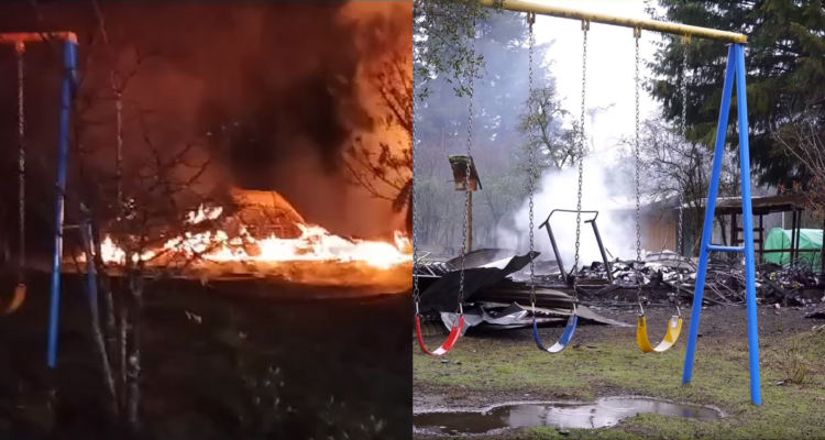 Madre e hijos vivieron minutos de terror en ataque a escuela en La Araucanía