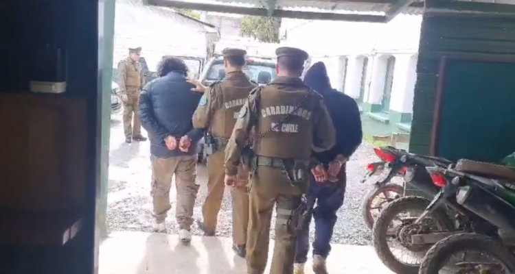 Detienen a dos sujetos tras allanamiento a domicilio en Cañete: se incautó municiones y marihuana